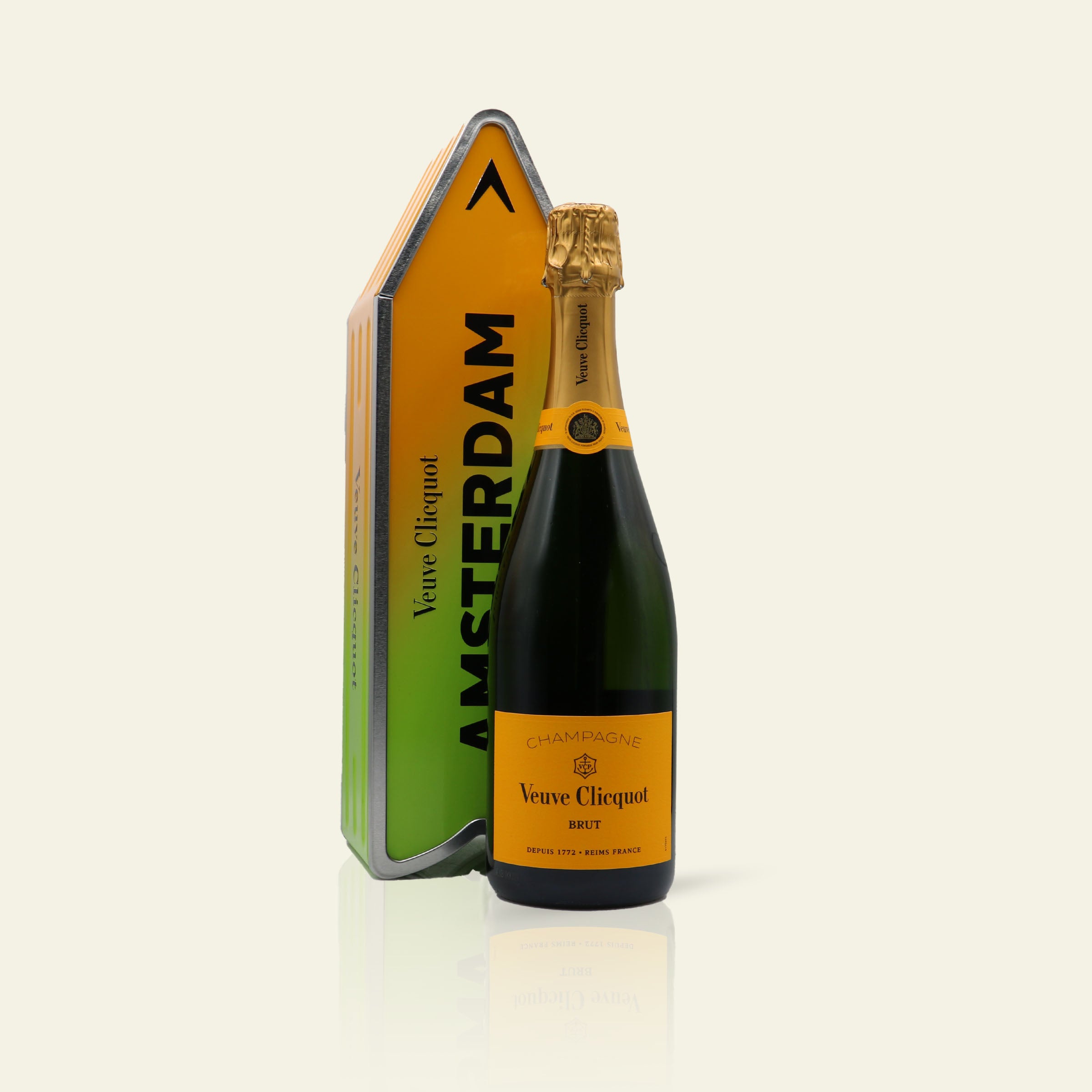 Yellow Label Arrow 'AMSTERDAM' in gift box
