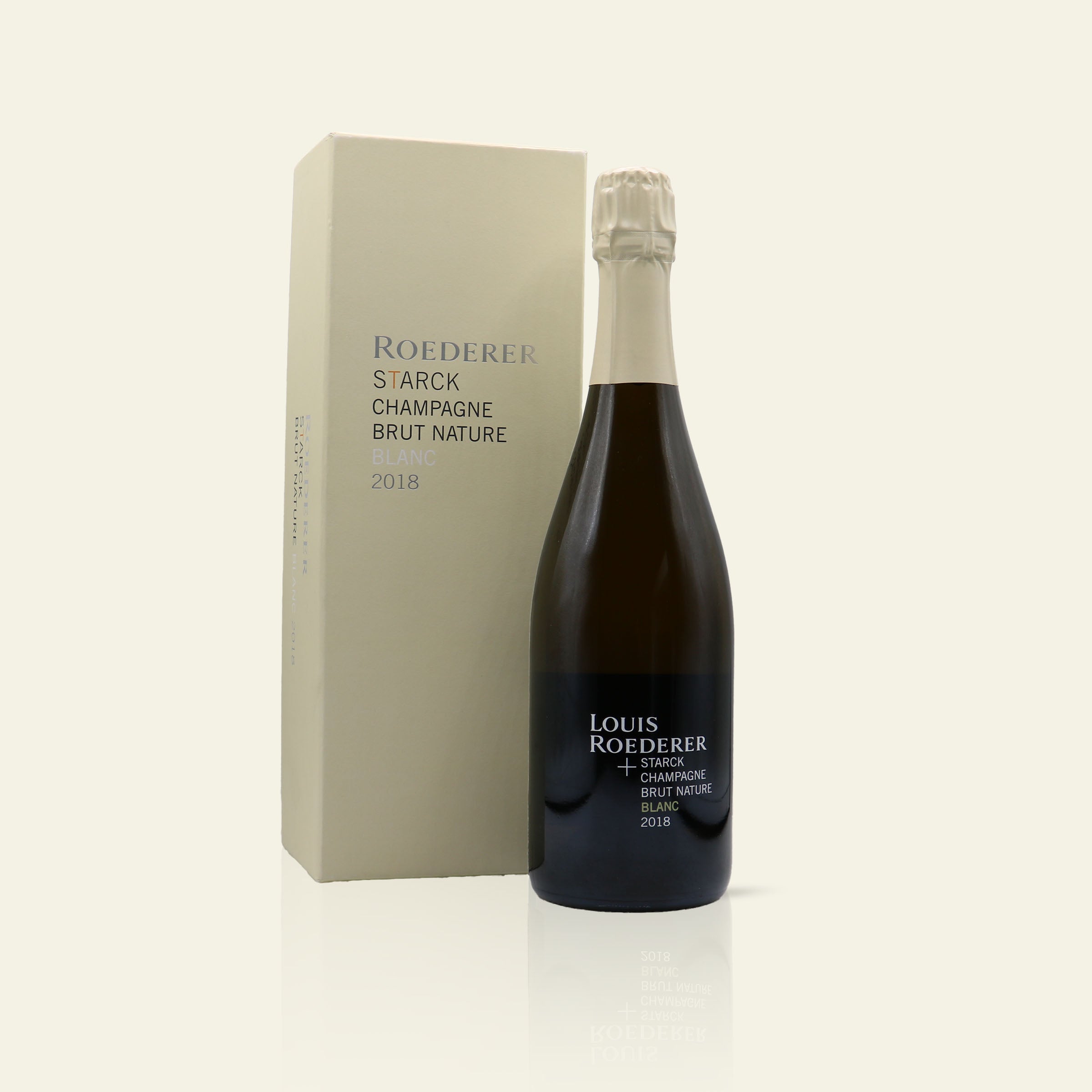 Vintage 2018 Philippe Starck brut nature in giftbox