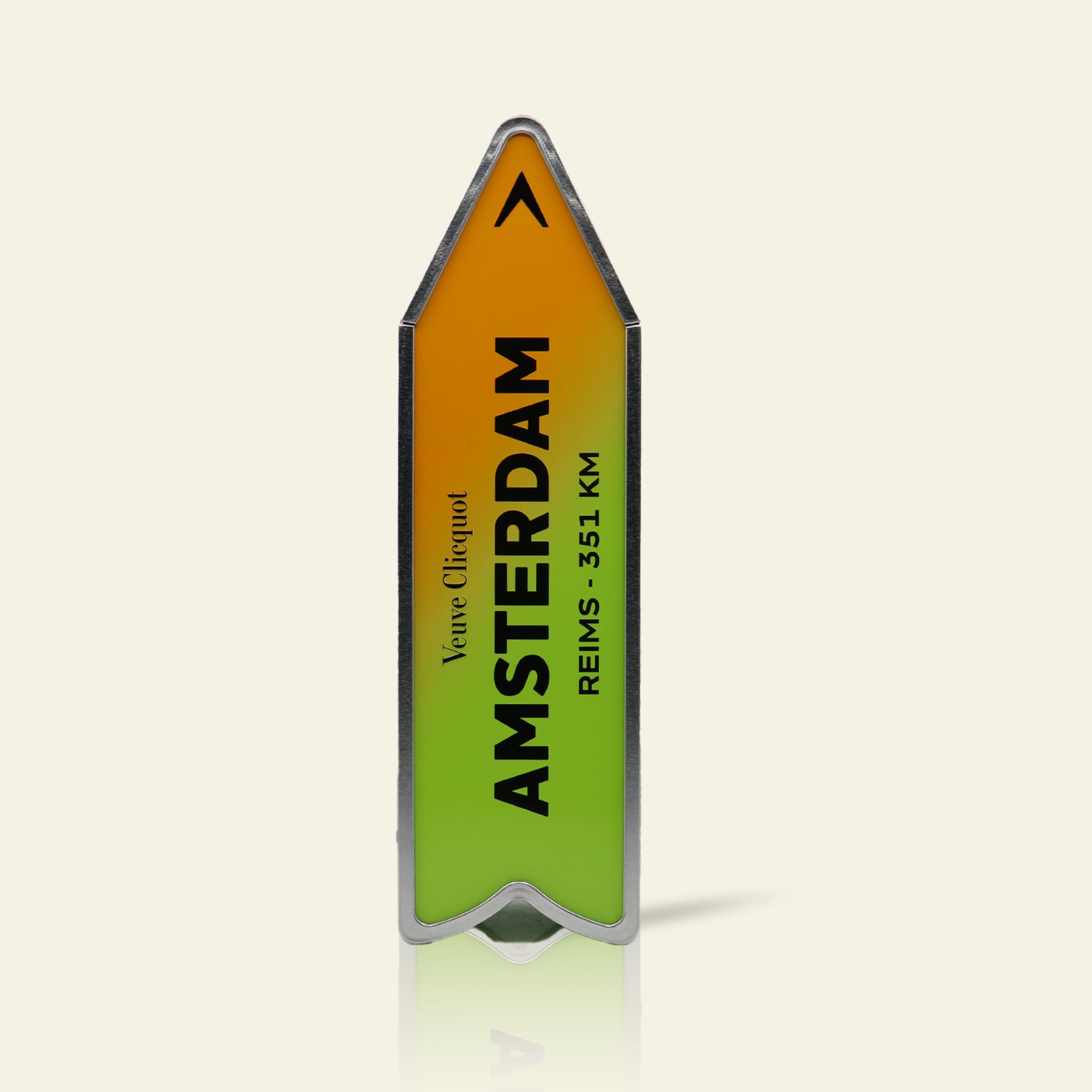 Yellow Label Arrow 'AMSTERDAM' in gift box