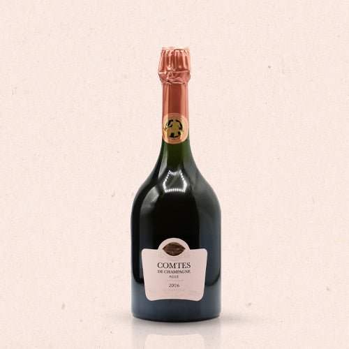 Vintage 2006 Comtes de Champagne rosé in giftbox