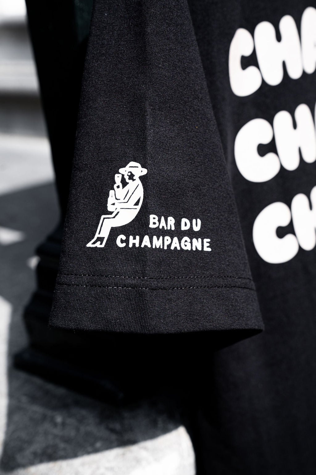 T-shirt CHAMPAGNE Black