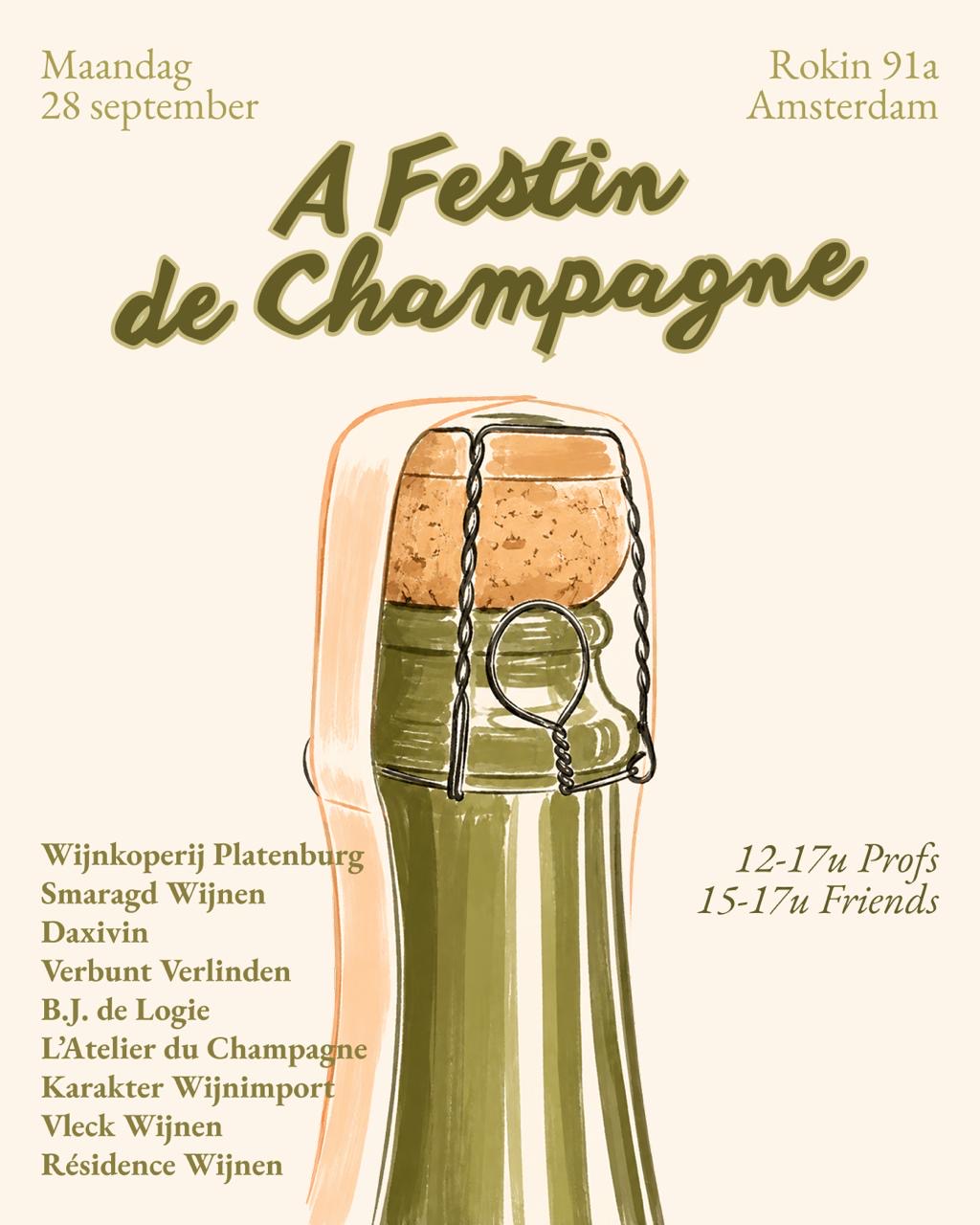 'A Festin de Champagne' - maandag 28 september 2026