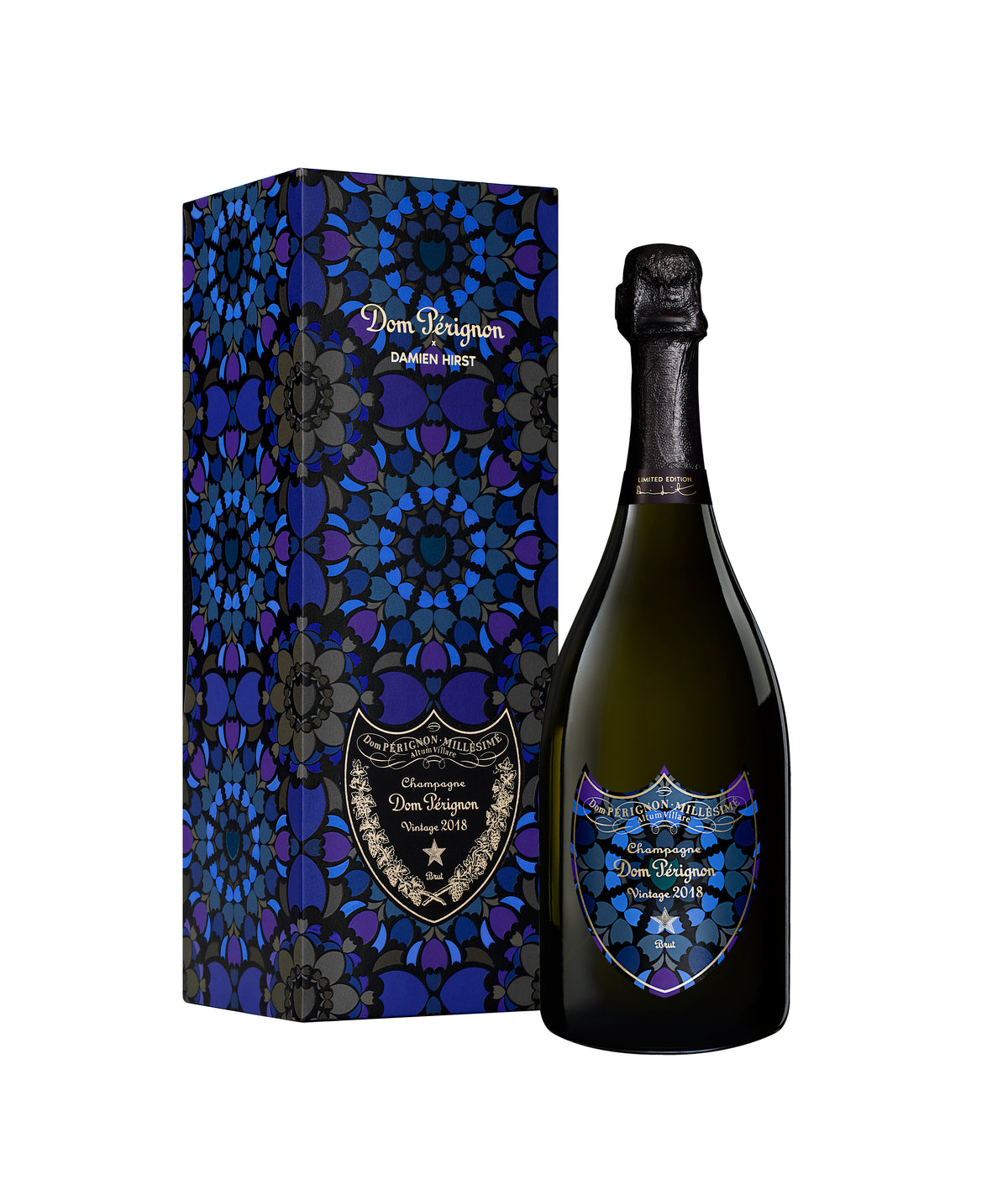 Vintage 2018 Dom Pérignon x Damien Hirst limited edition