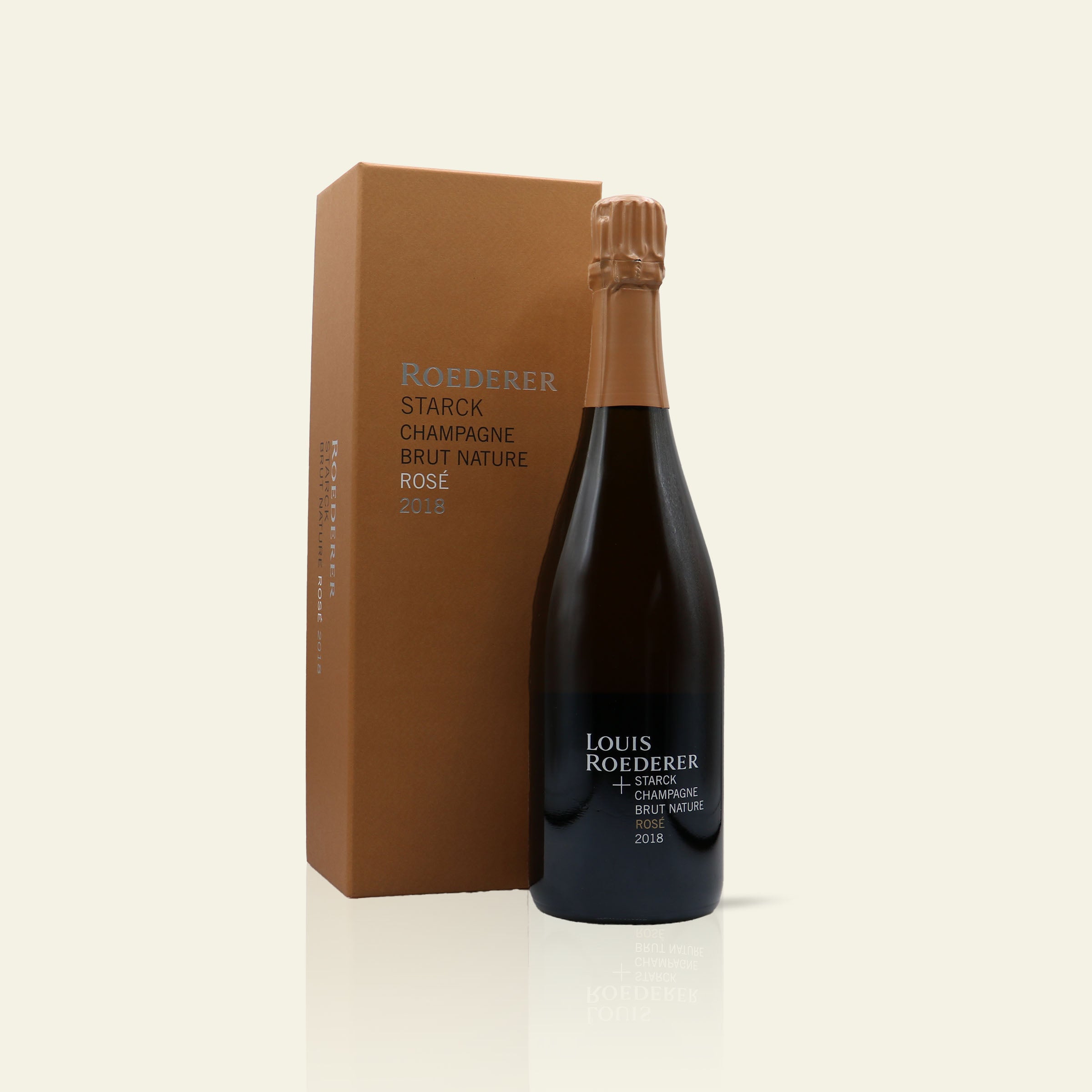 Vintage 2018 Philippe Starck rosé brut nature in giftbox