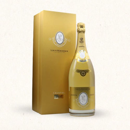 Vintage 2008 Cristal magnum (1,5 liter) giftbox