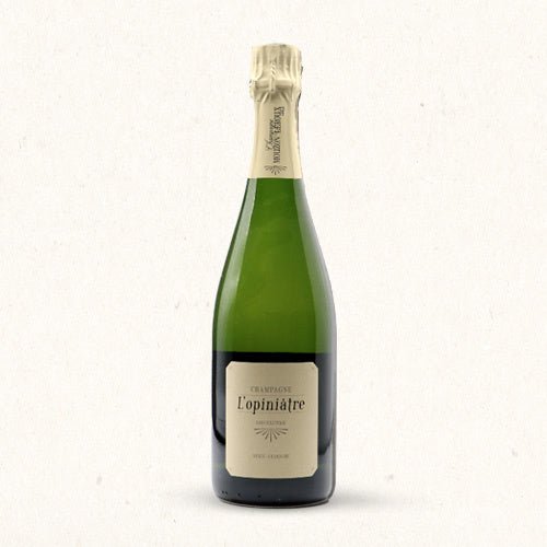 Vintage 2014 l'Opiniatre blanc de blancs no sulphite