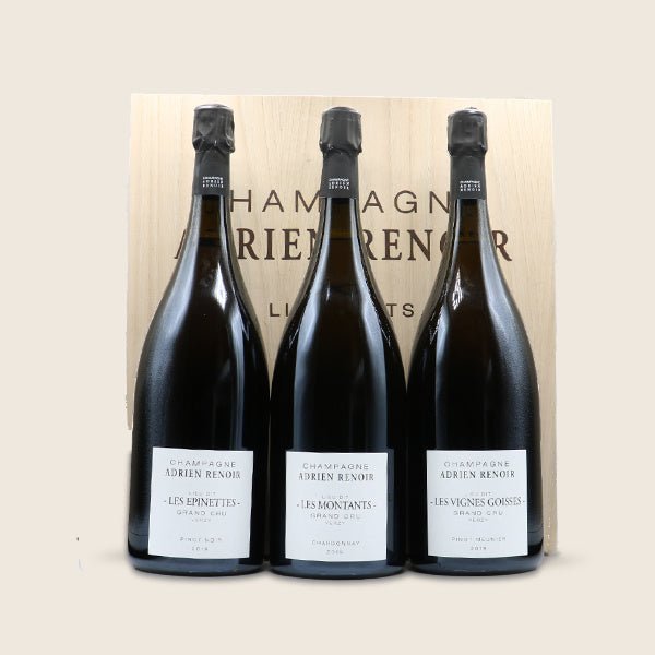 Vintage 2019 Trilogy of Verzy grand cru magnum (3x 1,5 liter) in giftbox